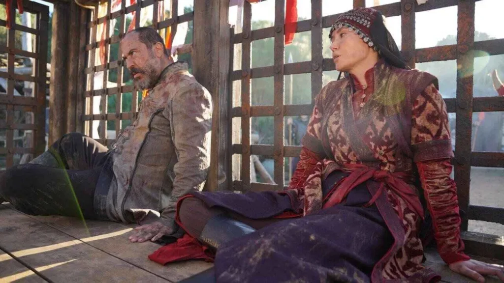 Witness the epic showdown between Osman Bey and Taceddin Noyan in Kurulus Osman Season 5 Episode 149