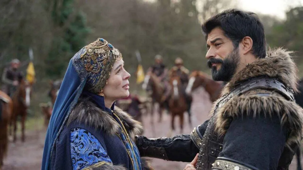 Witness the epic showdown between Osman Bey and Taceddin Noyan in Kurulus Osman Season 5 Episode 149